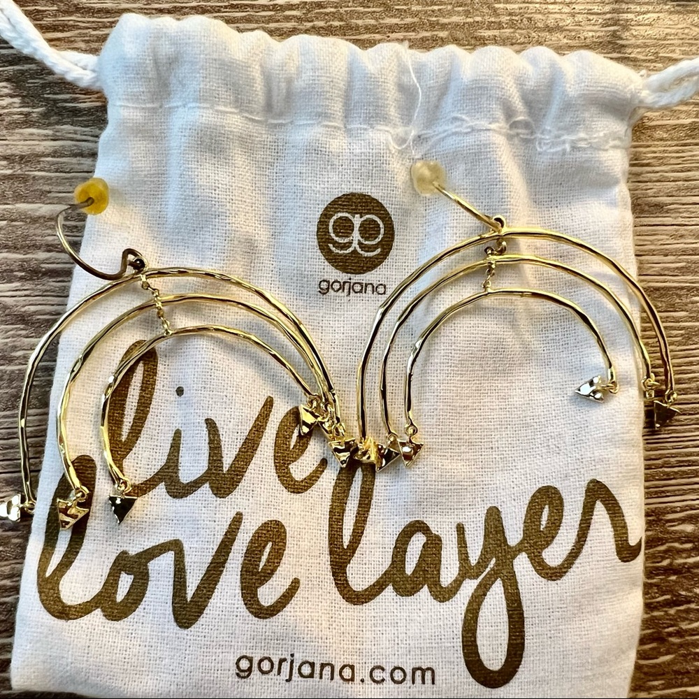 Gorjana chandelier earrings
